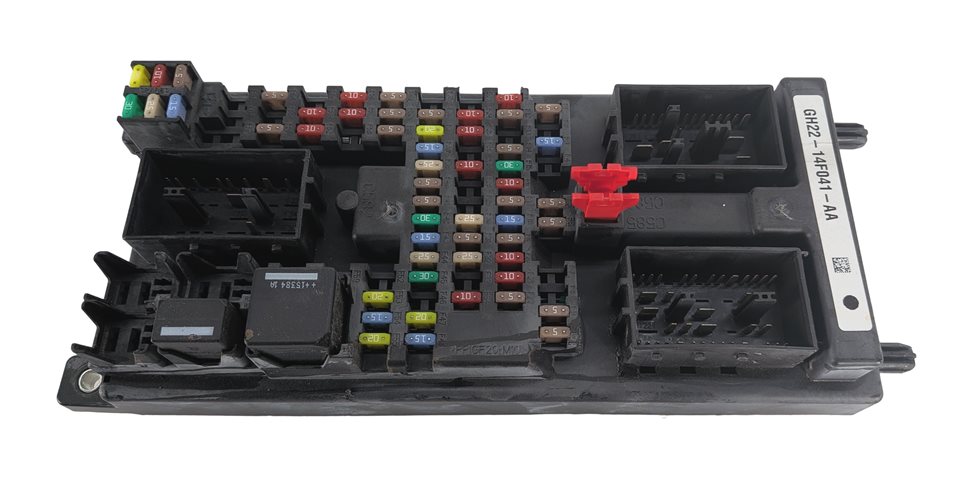 Thumbnail 6: 15-16 LAND ROVER LR4 3.0L SUPER SPEEDOMETER ECM BCM BODY ENGINE MODULE KEY SET