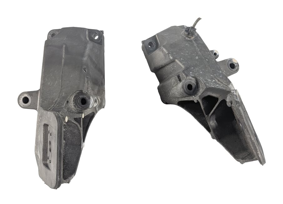 16 LAND ROVER LR4 L319 3.0L SUPER AJ126 ENGINE MOTOR MOUNT BRACKET SET/2