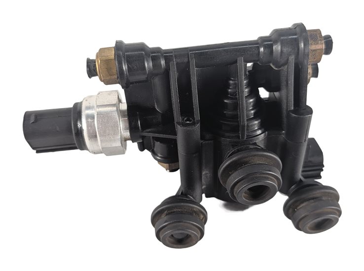 2016 LAND ROVER LR4 L319 AIR SUSPENSION VALVE BLOCK w/PRESSURE SENSOR VEMO
