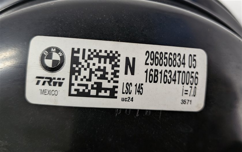 Thumbnail 5: 2016-2018 BMW X5 (F15) 2.0L HYBRID POWER BRAKE BOOSTER MASTER CYLINDER