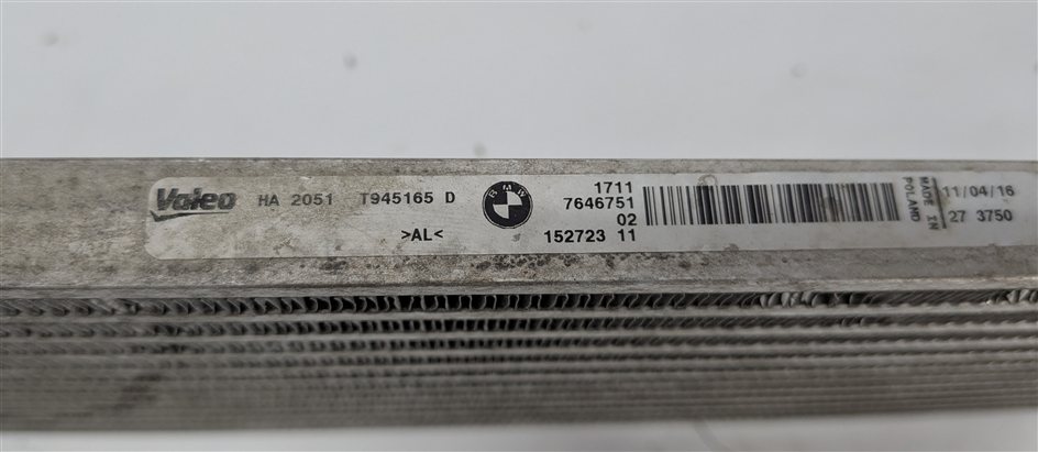 Thumbnail 5: 2016-2018 BMW X5 40E (F15) FRONT AUXILIARY RADIATOR 2.0L HYBRID