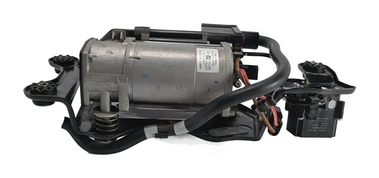 Thumbnail 2: 2014-2019 BMW X5 X5M X6 X6M (F15 F16) AIR SUSPENSION COMPRESSOR PUMP w/ MOUNT