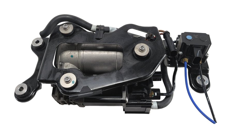 Thumbnail 5: 2014-2019 BMW X5 X5M X6 X6M (F15 F16) AIR SUSPENSION COMPRESSOR PUMP w/ MOUNT