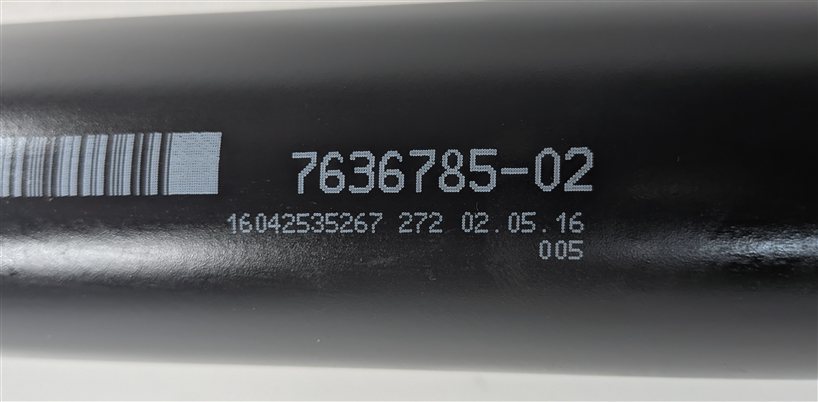 Thumbnail 7: 2016-2018 BMW X5 (F15) REAR DRIVE SHAFT PROPELLER SHAFT 1412MM
