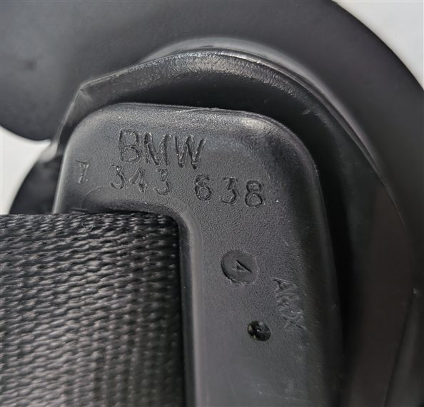 Thumbnail 8: 2014-2019 BMW X5 X6 (F15 F16) RIGHT FRONT PASSENGER SEATBELT RETRACTOR (Black)