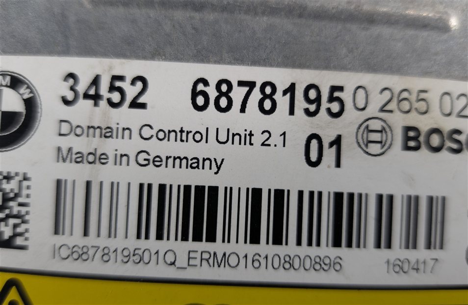 Thumbnail 4: 14-19 BMW X5 X6 X5M X6M ///M (F15 F16 F85 F86) ABS ICM CHASSIS MANAGEMENT MODULE