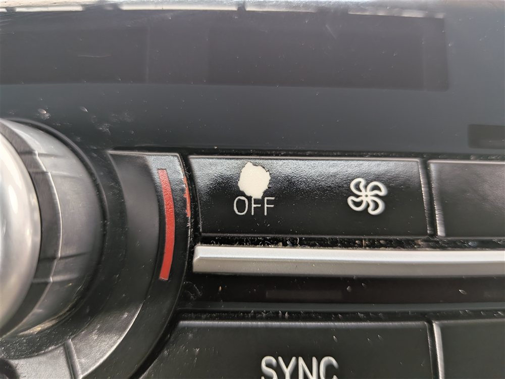 Thumbnail 8: 2014-2018 BMW X5 (F15 F85) FRONT HEATER A/C TEMPERATURE CLIMATE CONTROL PANEL