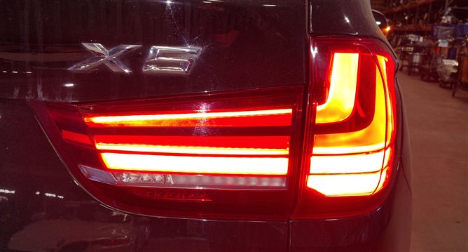 Thumbnail 2: 14-18 BMW X5 X5M ///M (F15 F85) RIGHT PASSENGER REAR INNER TAILLIGHT LIGHT LAMP