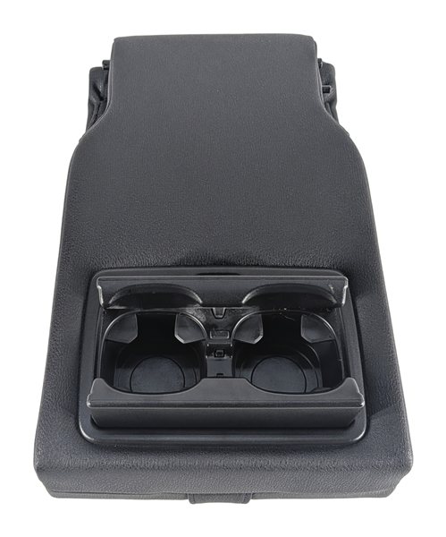 Thumbnail 3: 2014-2018 BMW X5 F15 REAR SEAT FOLD DOWN CENTER ARMREST CUP HOLDER BLACK