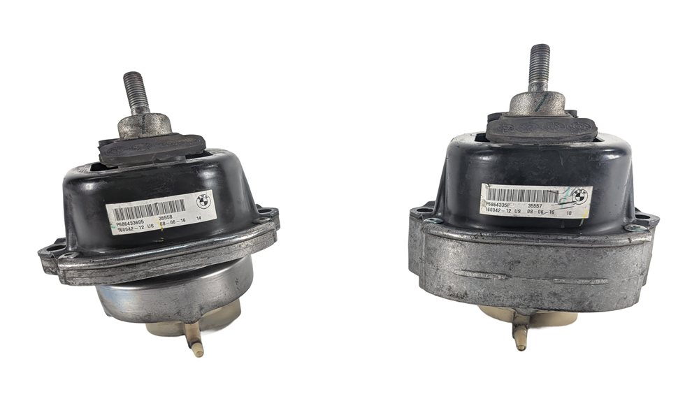 Thumbnail 2: 2016 BMW X5 F15 2.0L HYBRID N20B20A ENGINE MOTOR MOUNT LEFT/RIGHT SET/2