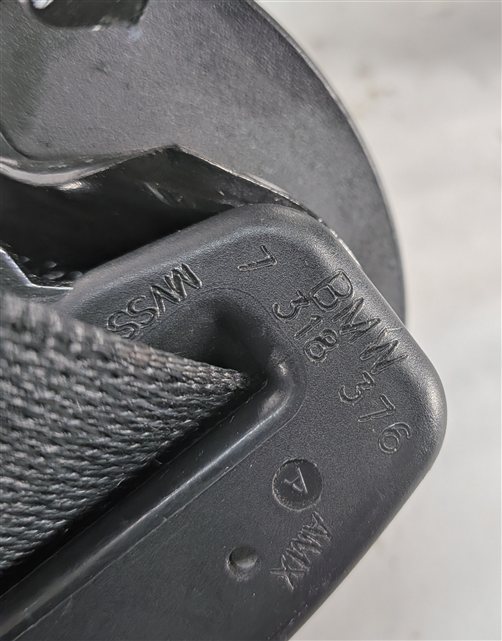 Thumbnail 7: 2016 BMW X5 F15 REAR CENTER SEAT SEATBELT RETRACTOR (Black)