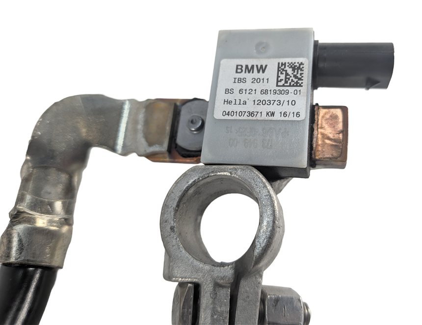Thumbnail 3: 2016 BMW X5 F15 2.0L NEGATIVE GROUND BATTERY CABLE w/ IBS SENSOR