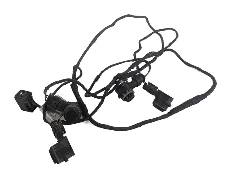 2016 BMW X5 F15 REAR PARK ASSIST PDC SENSORS SET w/ BUMPER WIRING HARNESS