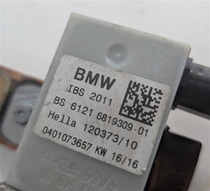 Thumbnail 3: 2016 BMW X5 F15 2.0L NEGATIVE GROUND BATTERY CABLE w/ IBS SENSOR