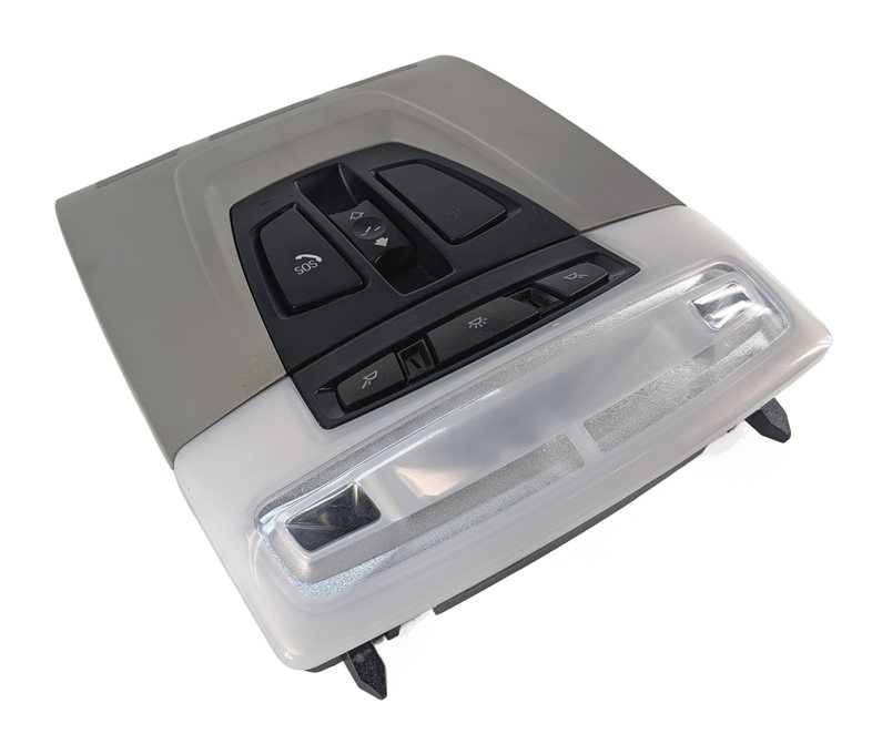Thumbnail 2: 2016 BMW X5 F15 FRONT ROOF DOME COURTESY LIGHT CONSOLE (Gray)