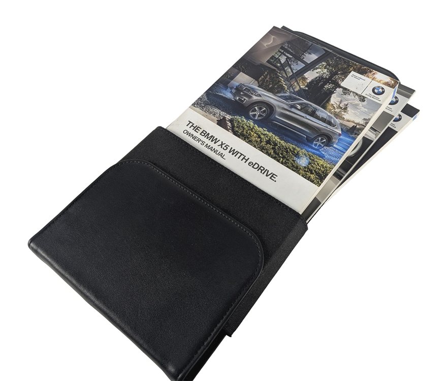 Thumbnail 3: 2016 BMW X5 F15 2.0L OWNER'S MANUAL GUIDE BOOKLET w/ CASE SET