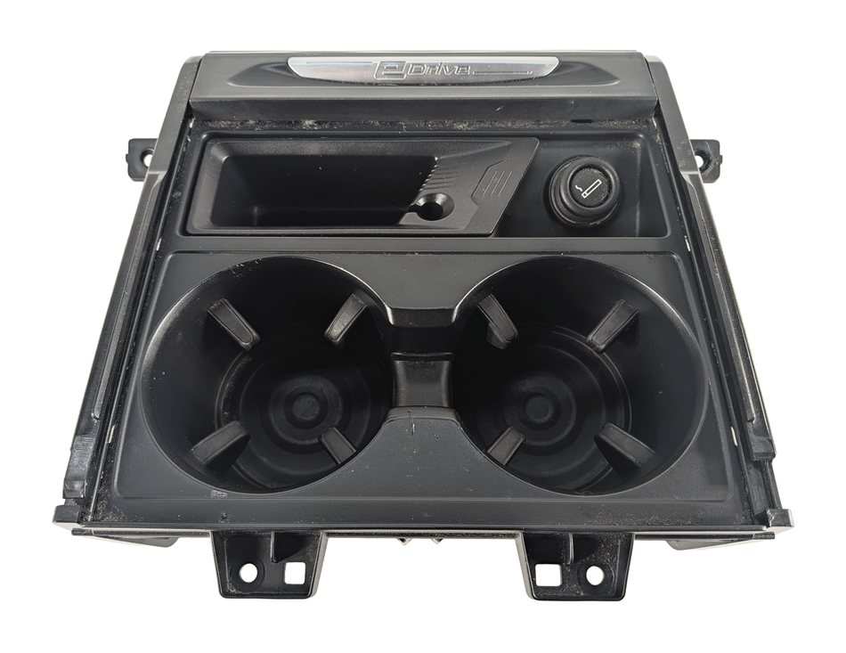 Thumbnail 3: 2016 BMW X5 F15 FRONT CENTER CONSOLE CUP HOLDER ASHTRAY ROLL DOOR BLACK