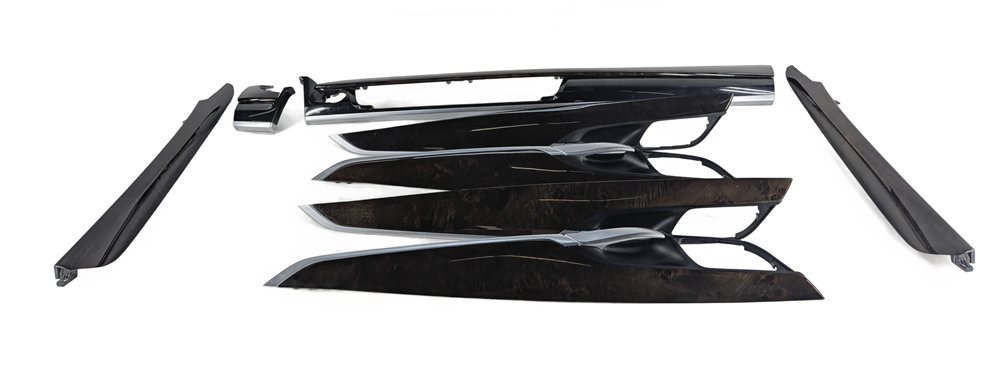 Thumbnail 2: 2016 BMW X5 F15 INTERIOR DOOR DASH CENTER CONSOLE TRIM SET (Poplar)