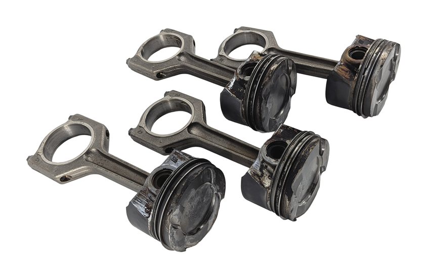 Thumbnail 3: 14-18 BMW 2 3 4 5 X1 X3 X5 Z4 2.0L (F10 F22 F30) TURBO N20 N26 PISTON & ROD SET4
