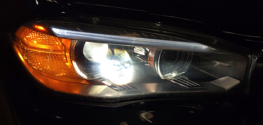 Thumbnail 2: 2014-2019 BMW X5 X6 X5M X6M (F15 F16 F85 F86) RIGHT XENON HID ADAPTIVE HEADLIGHT