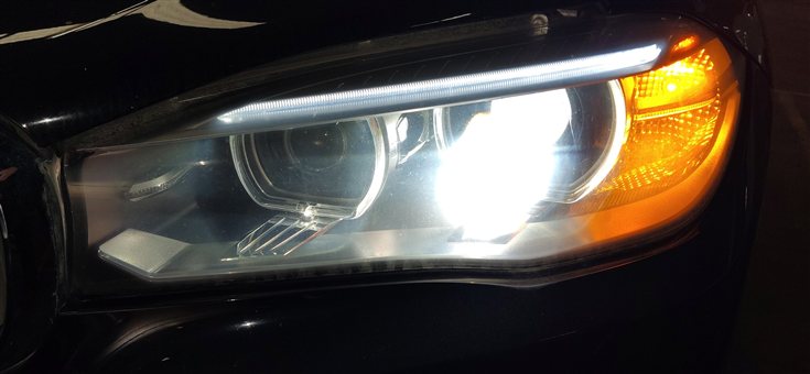 Thumbnail 2: 2014-2019 BMW X5 X6 X5M X6M (F15 F16 F85 F86) LEFT XENON HID ADAPTIVE HEADLIGHT