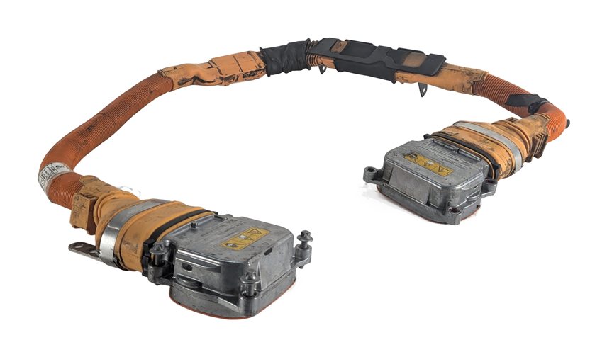 Thumbnail 2: 2016 BMW X5 F15 HYBRID HIGH VOLTAGE CABLE EME TO ELECTRIC MOTOR
