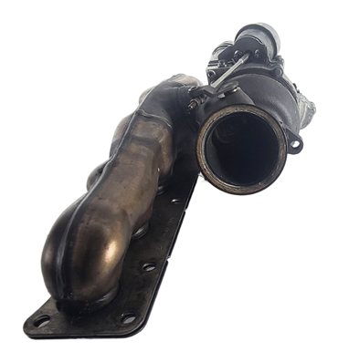 Thumbnail 5: 2011-2014 BMW X5 X6 (E70 E71) 3.0L N55 TURBO ENGINE TURBOCHARGER w/ MANIFOLD