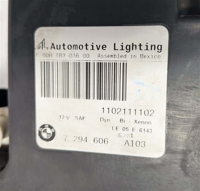 Thumbnail 11: 2012-2013 BMW X5 (E70) RIGHT PASSENGER HID XENON ADAPTIVE HEADLIGHT LIGHT LAMP