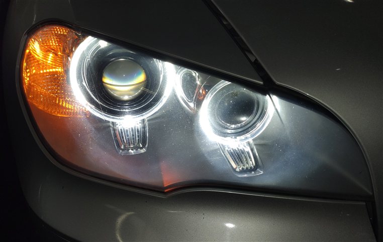 Thumbnail 2: 2012-2013 BMW X5 (E70) RIGHT PASSENGER HID XENON ADAPTIVE HEADLIGHT LIGHT LAMP