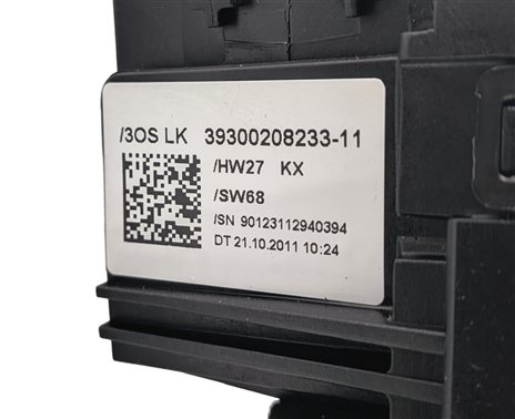 Thumbnail 12: 2007-2013 BMW X5 (E70) STEERING COLUMN BLINKER WIPER CRUISE COMBINATION SWITCH
