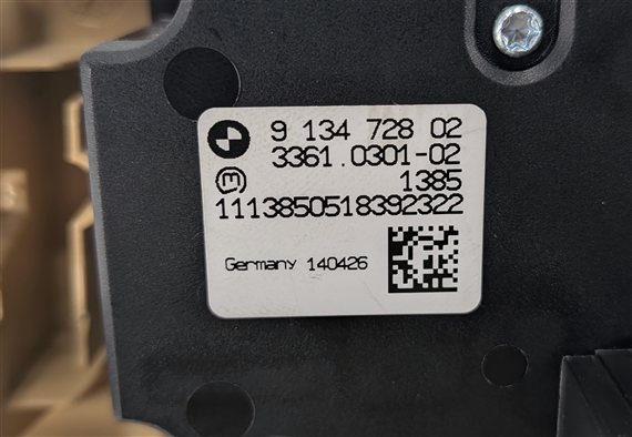 Thumbnail 9: 2003-2008 BMW Z4 HEADLIGHT HEADLAMP SWITCH CONTROL BUTTON PANEL w/BEZEL (BEIGE)