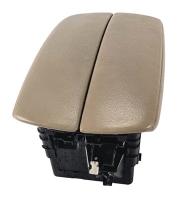 Thumbnail 2: 2010-2013 BMW X5 X5M (E70) FRONT CENTER CONSOLE STORAGE BOX ARM REST (Beige)