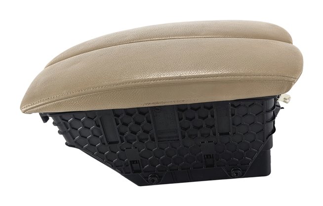 Thumbnail 3: 2010-2013 BMW X5 X5M (E70) FRONT CENTER CONSOLE STORAGE BOX ARM REST (Beige)