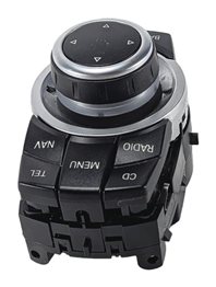 Thumbnail 5: 10-14 BMW 135i 335i X5 X6 (E70 E71 E87 E90) STEREO NAVIGATION iDRIVE SWITCH KNOB