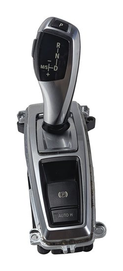 10-14 BMW X5 X6 E70 E71 AUTO AUTOMATIC TRANSMISSION GEAR SHIFTER w/ KNOB & TRIM