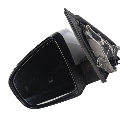 2007-2013 BMW X5 (E70) LEFT DRIVER P-FOLD AUTO DIM HEATED DOOR MIRROR (Silver)