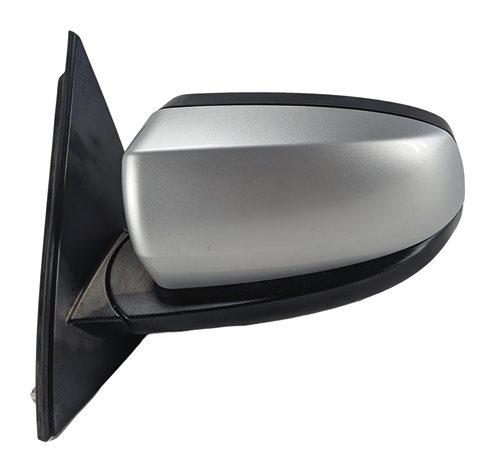 Thumbnail 5: 2007-2013 BMW X5 (E70) LEFT DRIVER P-FOLD AUTO DIM HEATED DOOR MIRROR (Silver)