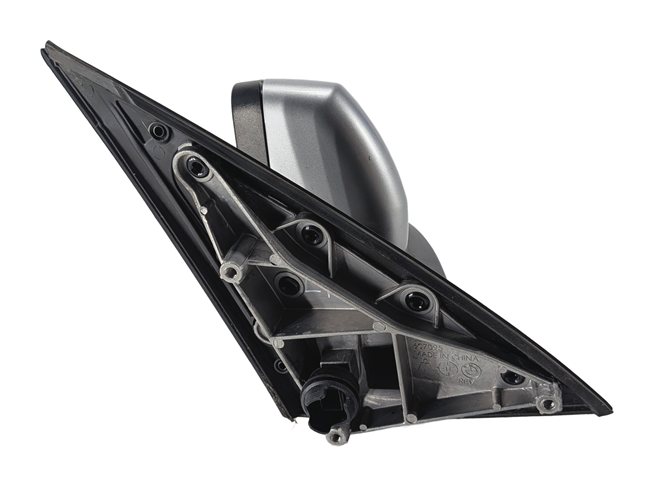 Thumbnail 6: 2007-2013 BMW X5 (E70) LEFT DRIVER P-FOLD AUTO DIM HEATED DOOR MIRROR (Silver)