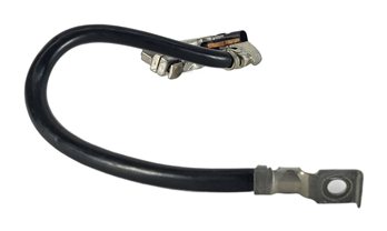 Thumbnail 5: 2012 BMW X5 E70 3.0L NEGATIVE GROUND BATTERY CABLE w/IBS SENSOR TERMINAL