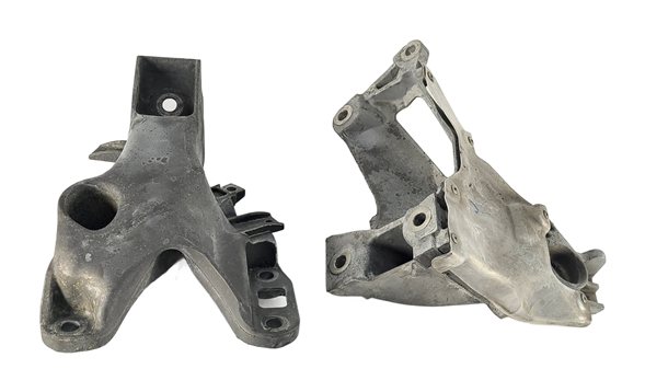 Thumbnail 16: 2012 BMW X5 E70 3.0L N55 ENGINE LEFT/RIGHT MOTOR MOUNT BRACKET SET/2