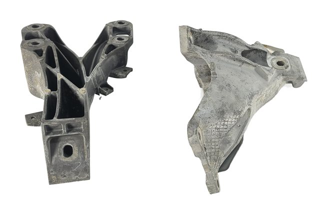 Thumbnail 17: 2012 BMW X5 E70 3.0L N55 ENGINE LEFT/RIGHT MOTOR MOUNT BRACKET SET/2