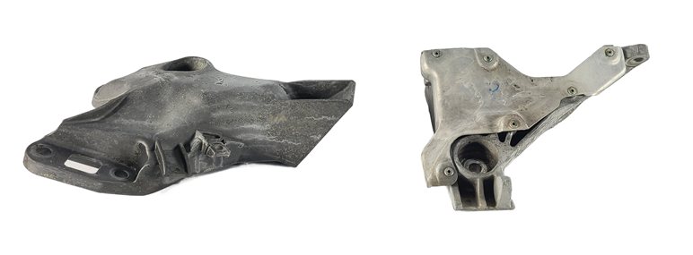 Thumbnail 5: 2012 BMW X5 E70 3.0L N55 ENGINE LEFT/RIGHT MOTOR MOUNT BRACKET SET/2