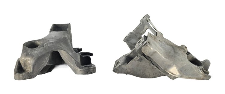 Thumbnail 8: 2012 BMW X5 E70 3.0L N55 ENGINE LEFT/RIGHT MOTOR MOUNT BRACKET SET/2