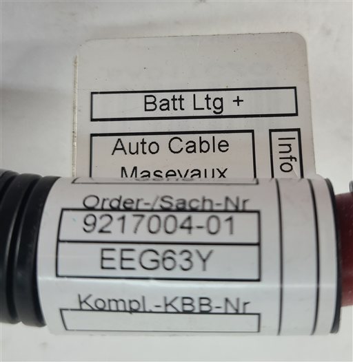 Thumbnail 9: 2012 BMW X5 (E70) 3.0L POSITIVE BATTERY WIRE CABLE w/SAFETY TERMINAL