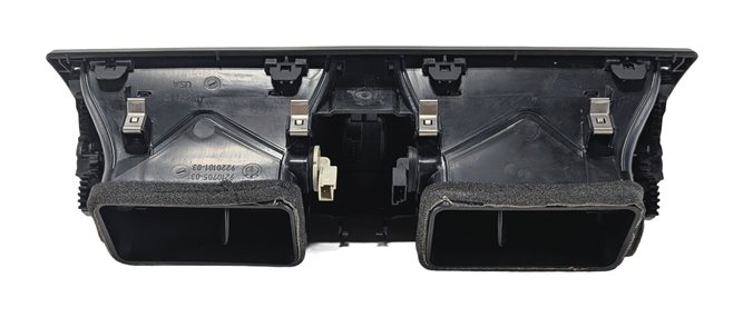 Thumbnail 4: 2012 BMW X5 (E70) FRONT CENTER DASH HEAT AIR AC VENT HAZARD SWITCH (Black)