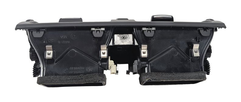 Thumbnail 6: 2012 BMW X5 (E70) FRONT CENTER DASH HEAT AIR AC VENT HAZARD SWITCH (Black)