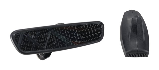 Thumbnail 2: 04-13 BMW X3 X5 (E83 E70) INTERIOR AUTODIM REARVIEW MIRROR W/O COMPASS (Black)