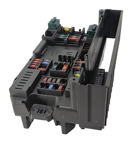 Thumbnail 3: 2012 BMW X5 (E70) 3.0L FRONT POWER DISTRIBUTION FUSE BOX RELAY CARRIER