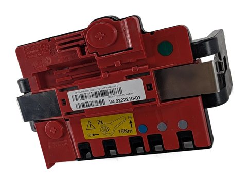2012 BMW X5 E70 3.0L REAR POSITIVE BATTERY TERMINAL POWER DISTRIBUTION BLOCK