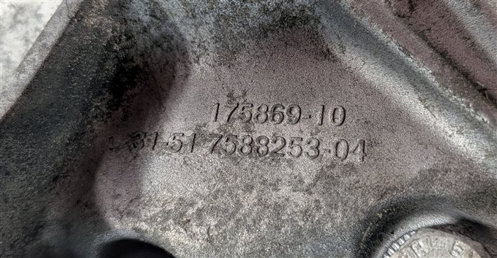 Thumbnail 7: 11-17 BMW X5 X6 (E70 E71) 3.0L / 4.4L TURBO FRONT DIFFERENTIAL GEAR CARRIER 3.15